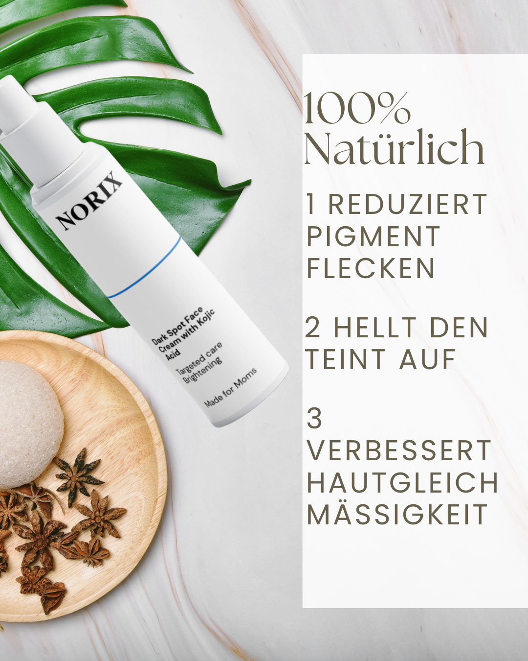 Pigment-Correcting Face Cream – Kojic Acid & Vitamin C™