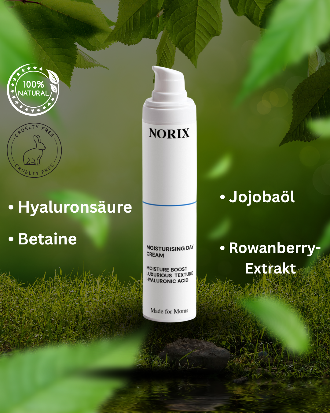 Moisture Day Cream – Hyaluronic Acid & Botanical Oils™
