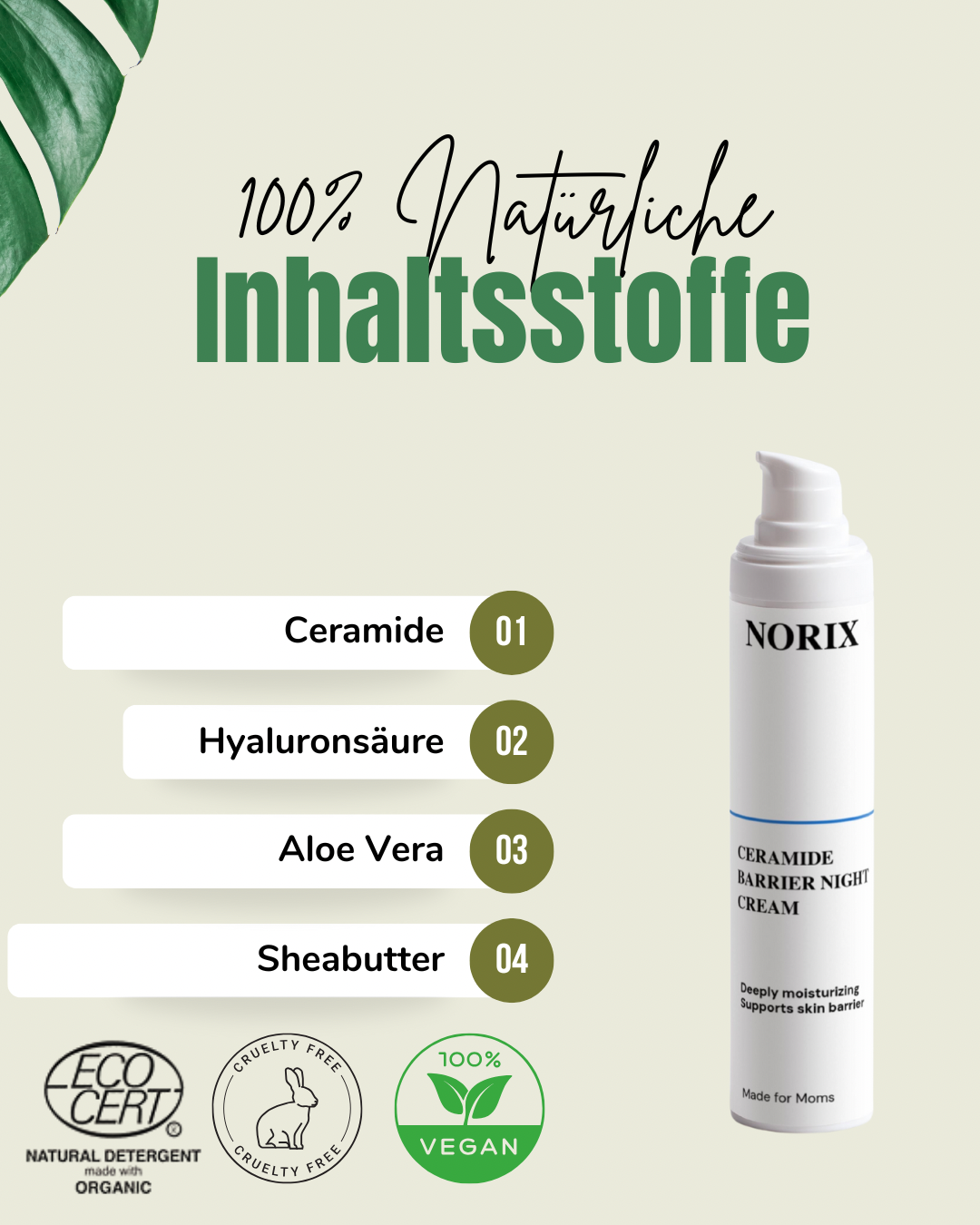 Ceramide Night Cream – Barrier Repair & Smooth™